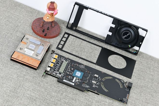PG电子官网影驰RTX4060Ti无双MAX游戏显卡开箱+拆解：专业风格设计(图10)